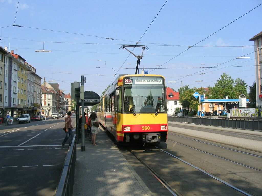 Karlsruhe, Duewag GT8-80C # 560