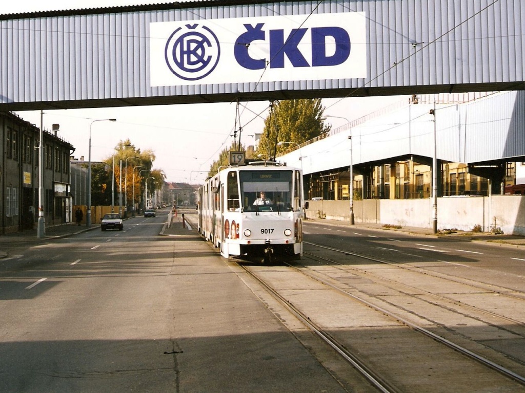 Прага, Tatra KT8D5 № 9017