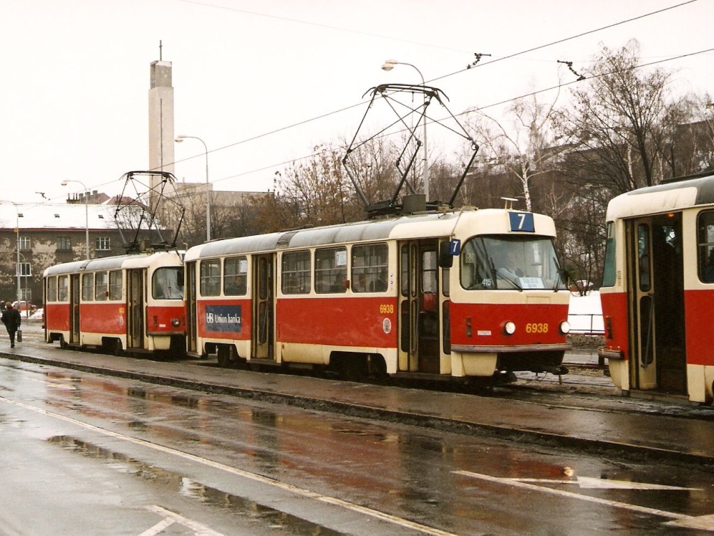 Прага, Tatra T3 № 6938 Прага, Tatra T3 № 6938