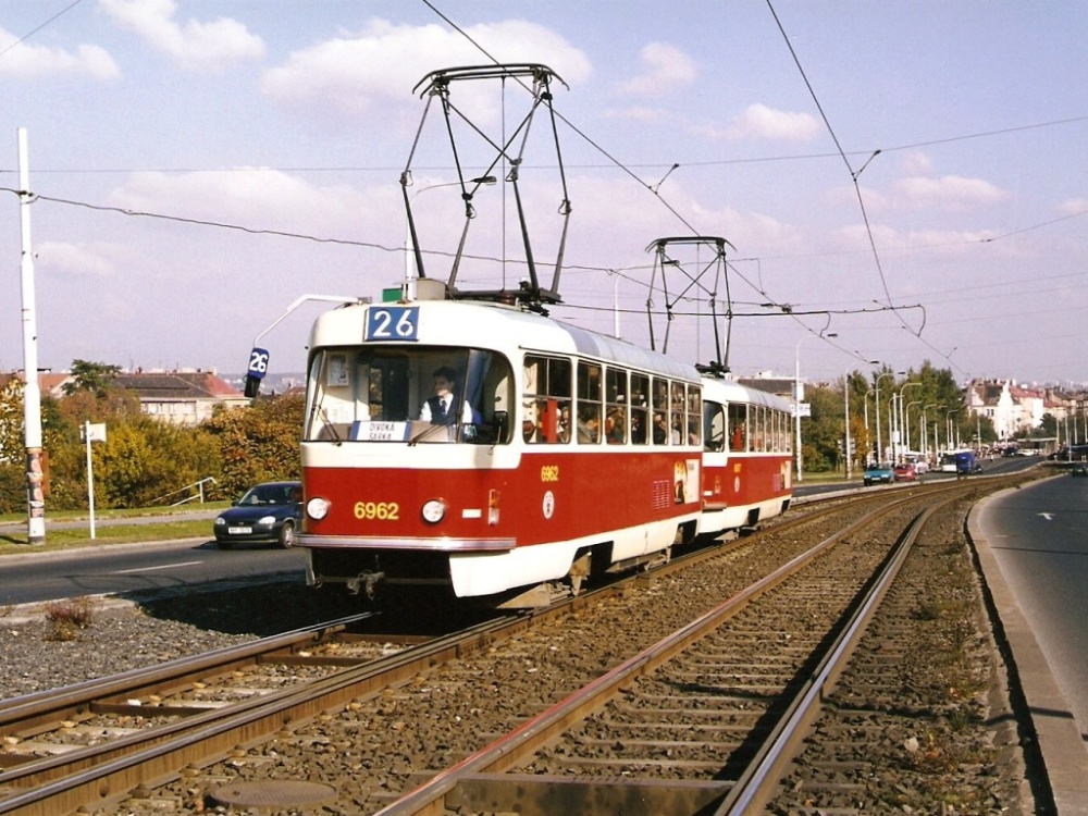 Prague, Tatra T3 # 6962 Prague, Tatra T3 # 6962
