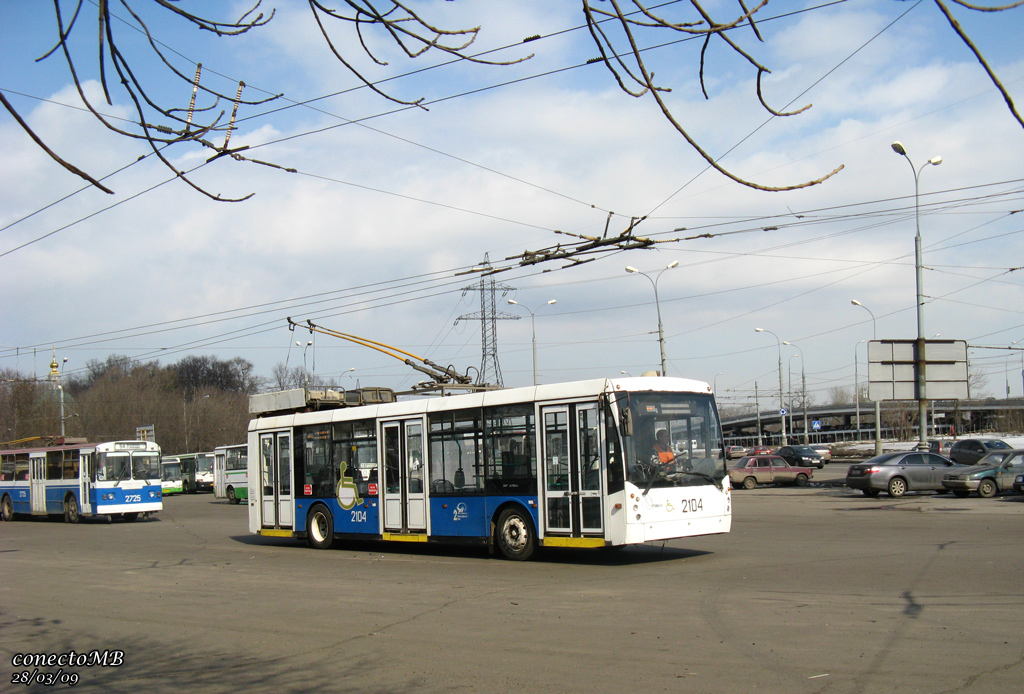 Москва, Тролза-5265.00 «Мегаполис» № 2104