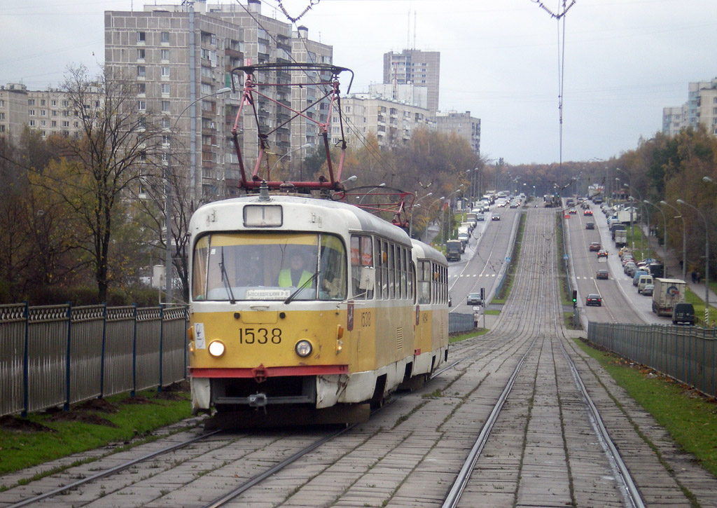 Москва, Tatra T3SU № 1538 Москва, Tatra T3SU № 1538