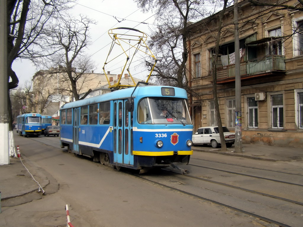 Одесса, Tatra T3R.P № 3336
