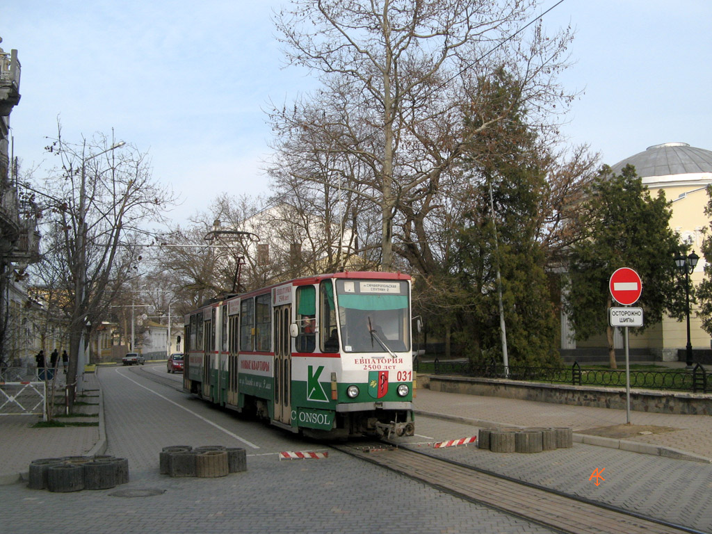 Евпатория, Tatra KT4SU № 031
