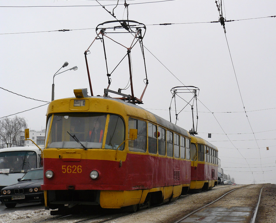 Киев, Tatra T3SU № 5626