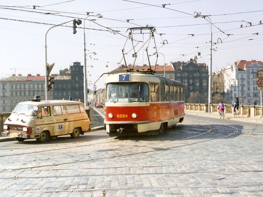 Prague, Tatra T3 № 6584