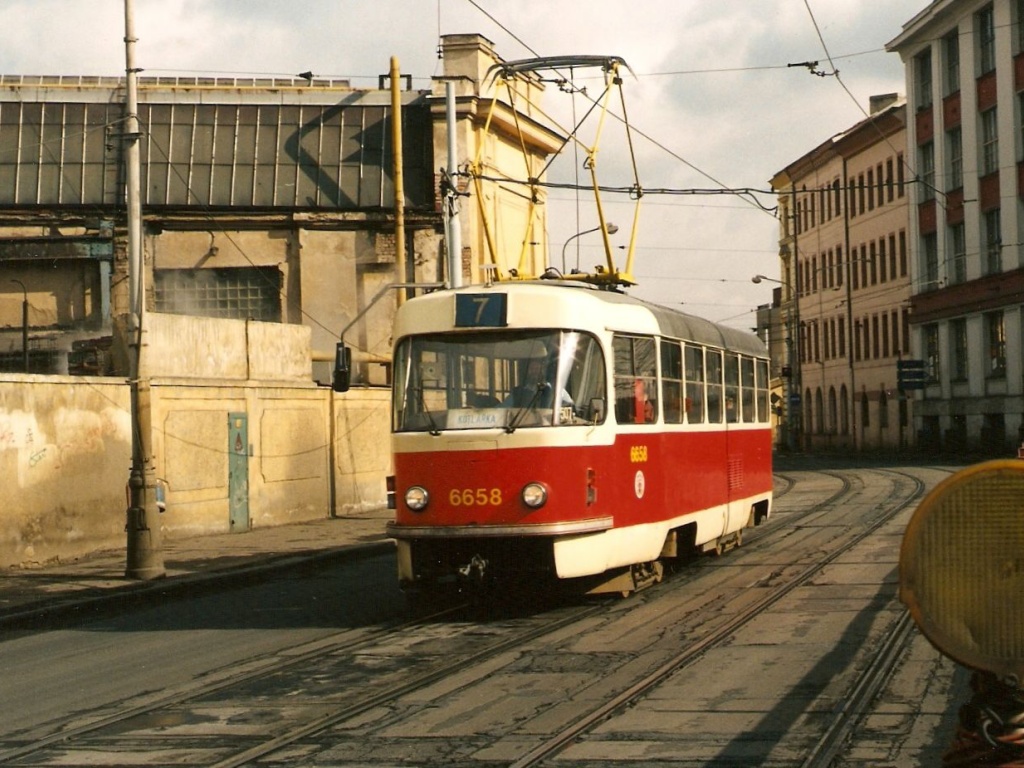 Прага, Tatra T3 № 6658