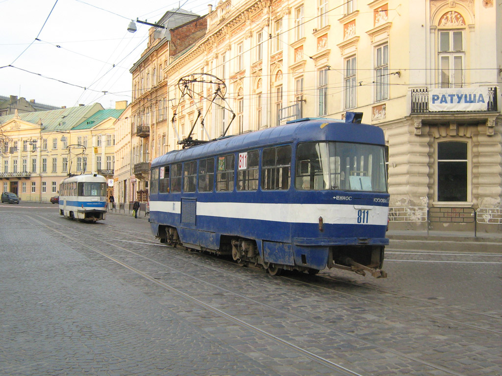Lwów, Tatra T4SU Nr 811
