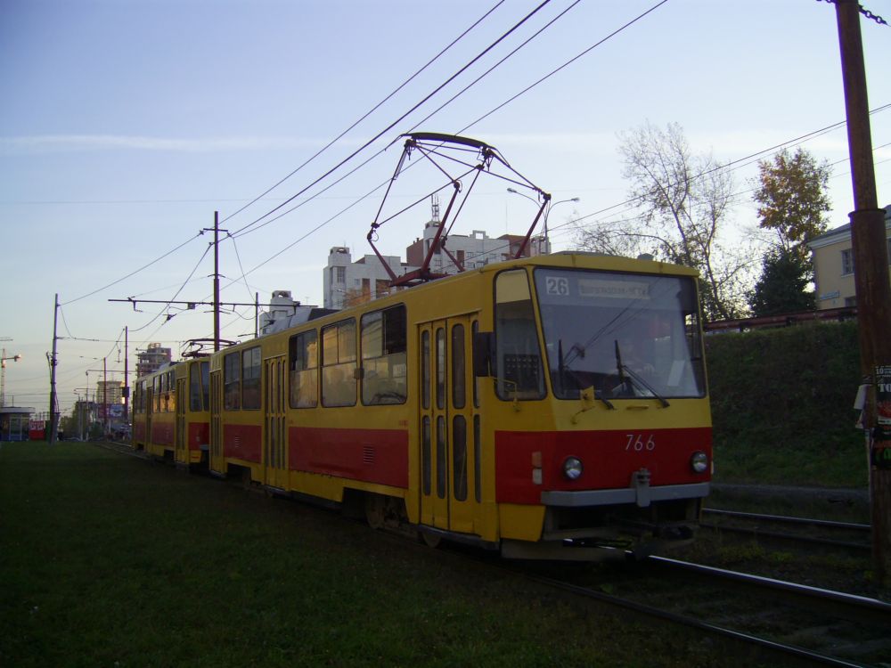 Екатеринбург, Tatra T6B5SU № 766