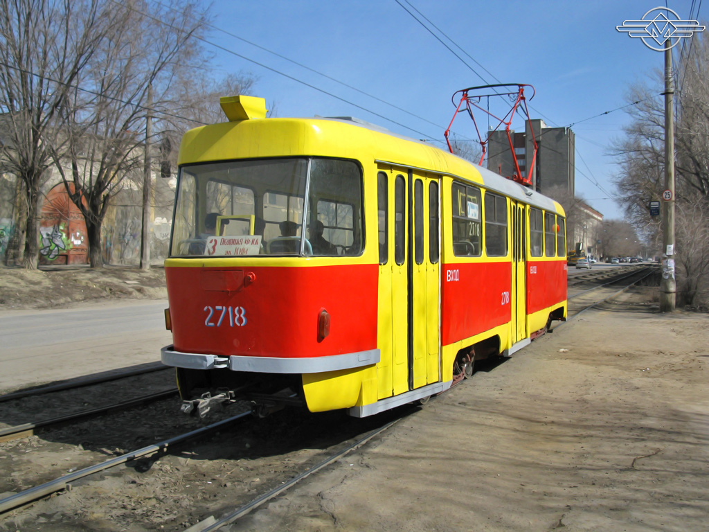 Wolgograd, Tatra T3SU Nr. 2718