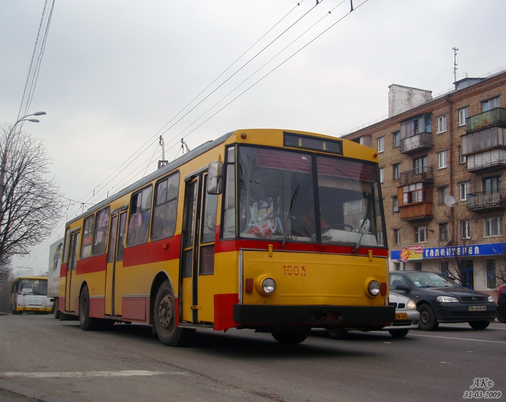 Киев, Škoda 14Tr02/6 № 1003