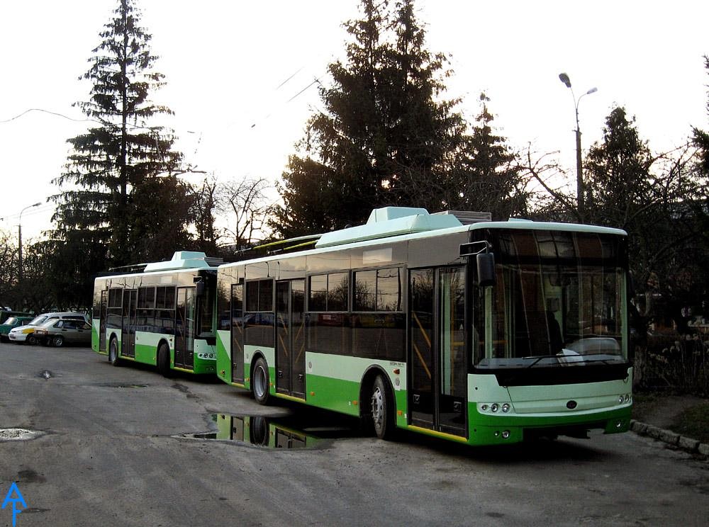 Łuck — New Bogdan trolleybuses