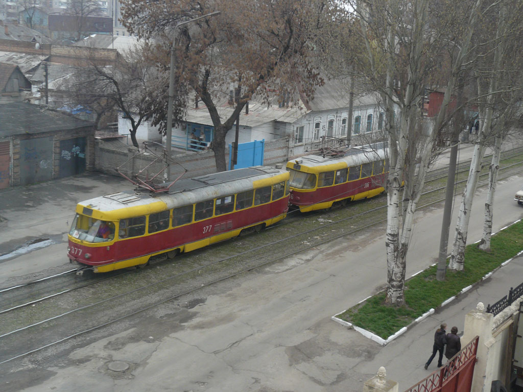 Zaporizzsja, Tatra T3SU — 377