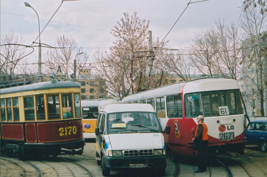 Москва, Tatra T3SU № 2671