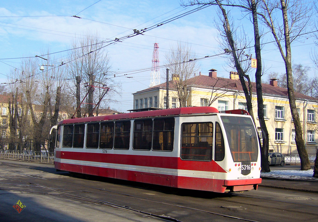 Санкт-Петербург, 71-134А (ЛМ-99АВН) № 5316