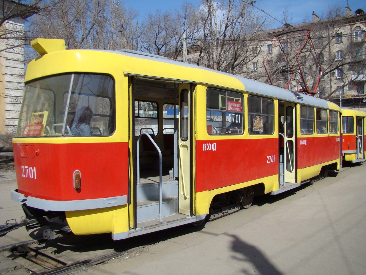 Волгоград, Tatra T3SU № 2701