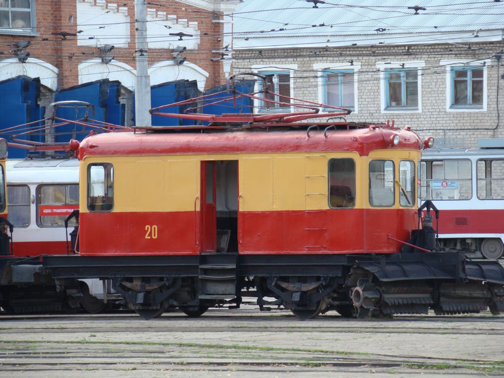 Самара, ГС-4 (ГВРЗ) № СН-20; Самара — Городское трамвайное депо