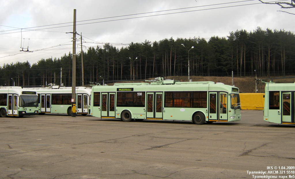 Минск, БКМ 321 № 5518