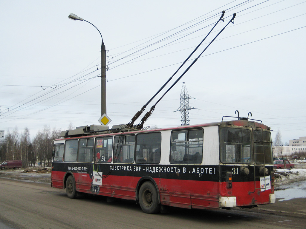 Тверь, ВЗТМ-5284 № 31; Тверь — Троллейбусные линии: Заволжский район