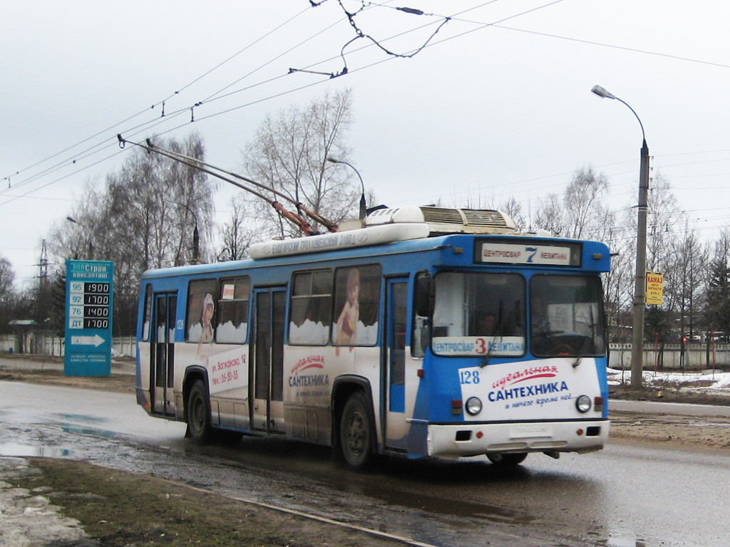Тверь, БТЗ-5276-04 № 128; Тверь — Троллейбусные линии: Заволжский район