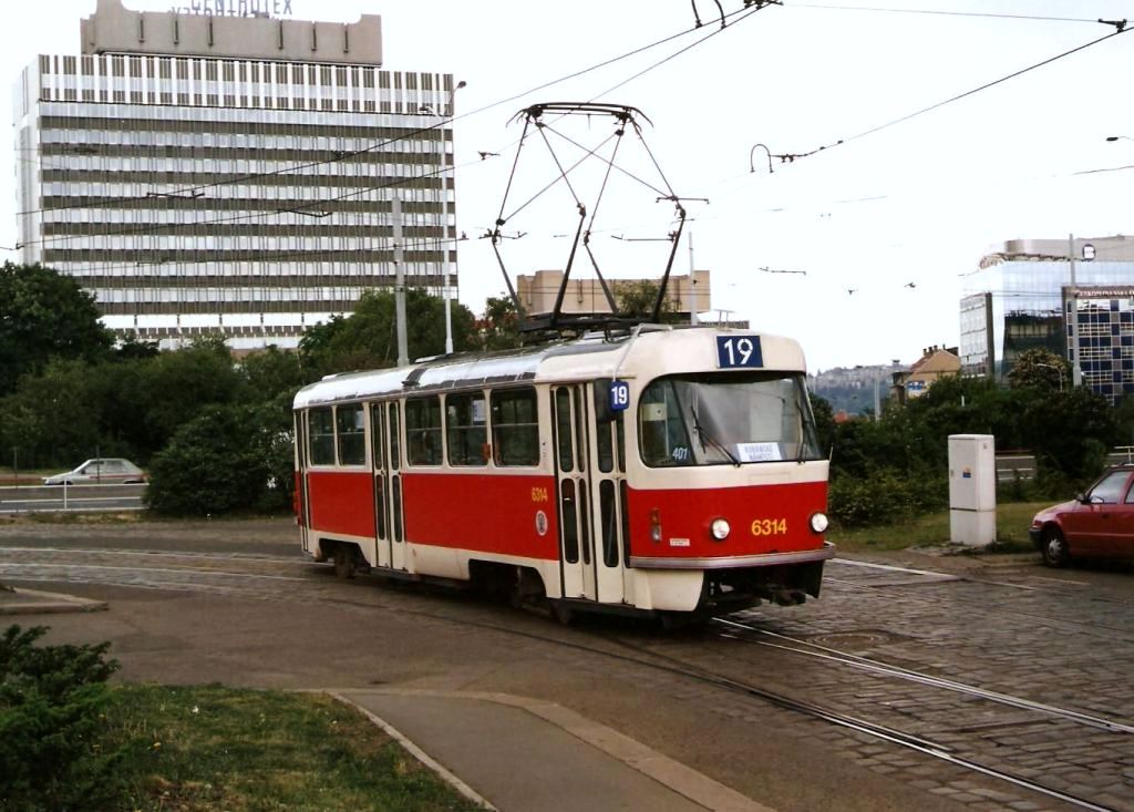 Прага, Tatra T3 № 6314