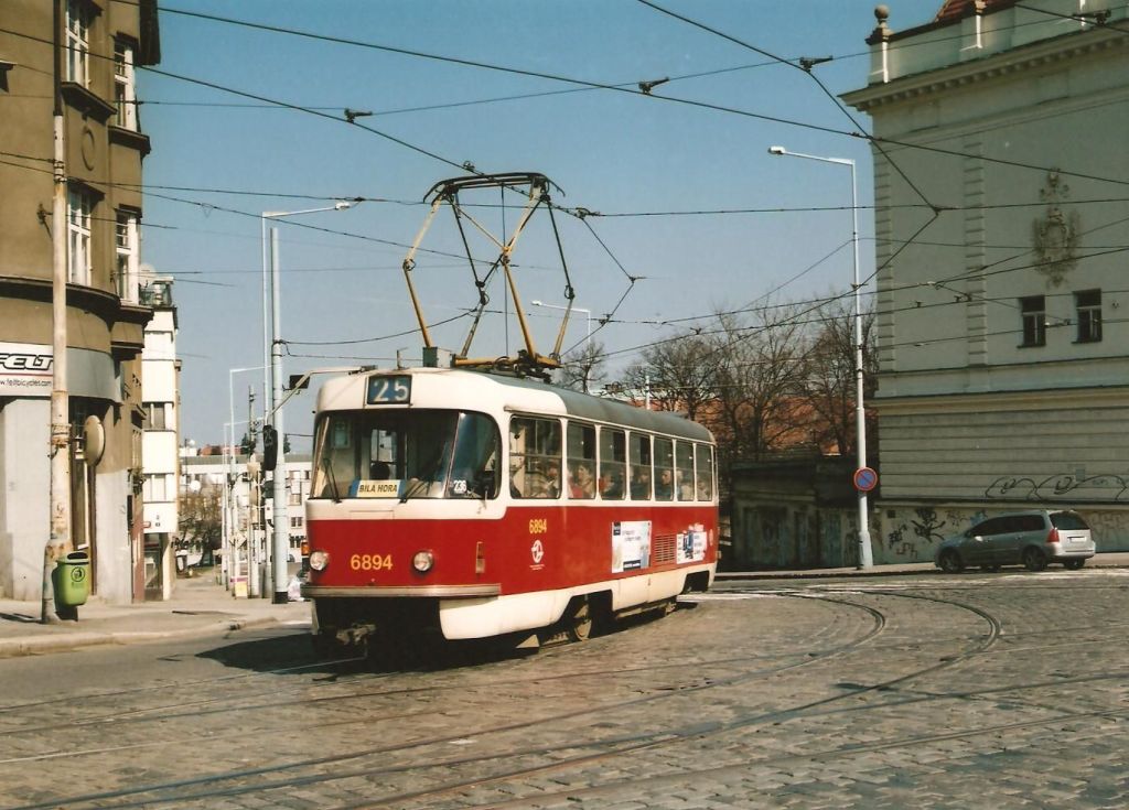 Прага, Tatra T3 № 6894