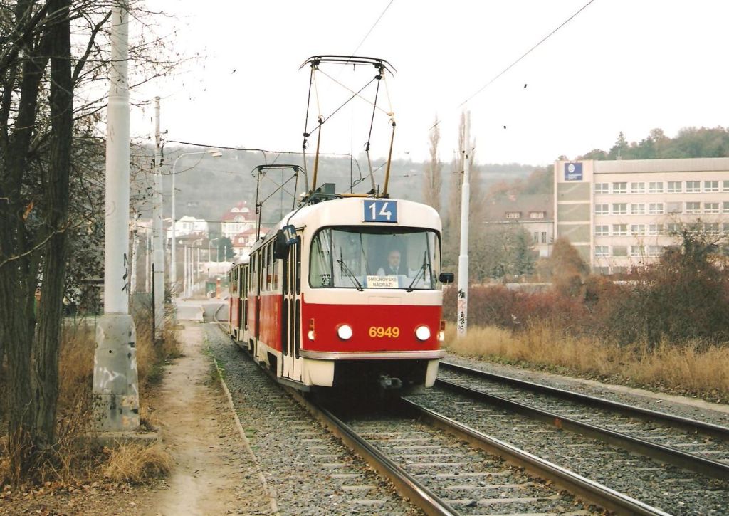 Прага, Tatra T3 № 6949