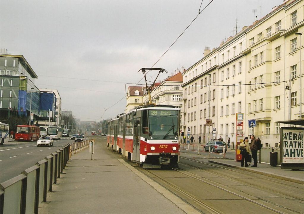 Прага, Tatra T6A5 № 8737