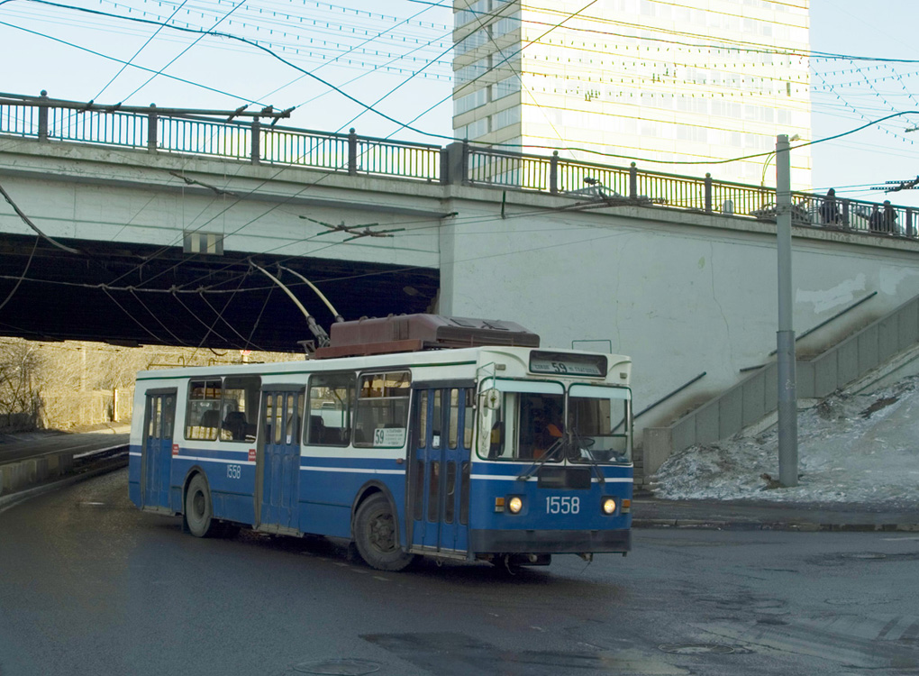 Москва, ЗиУ-682ГМ1 (с широкой передней дверью) № 1558