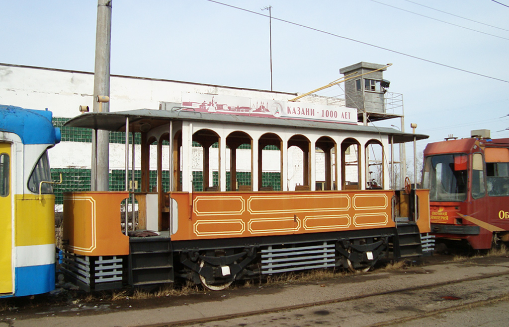 Kazan, 2-axle motor car Nr. 100; Kazan — Kabushkin tram depot