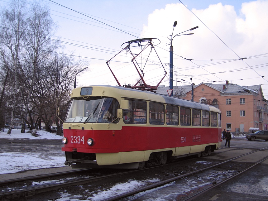 Ижевск, Tatra T3SU № 2334
