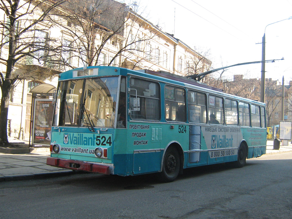 Ļviva, Škoda 14Tr02/6 № 524