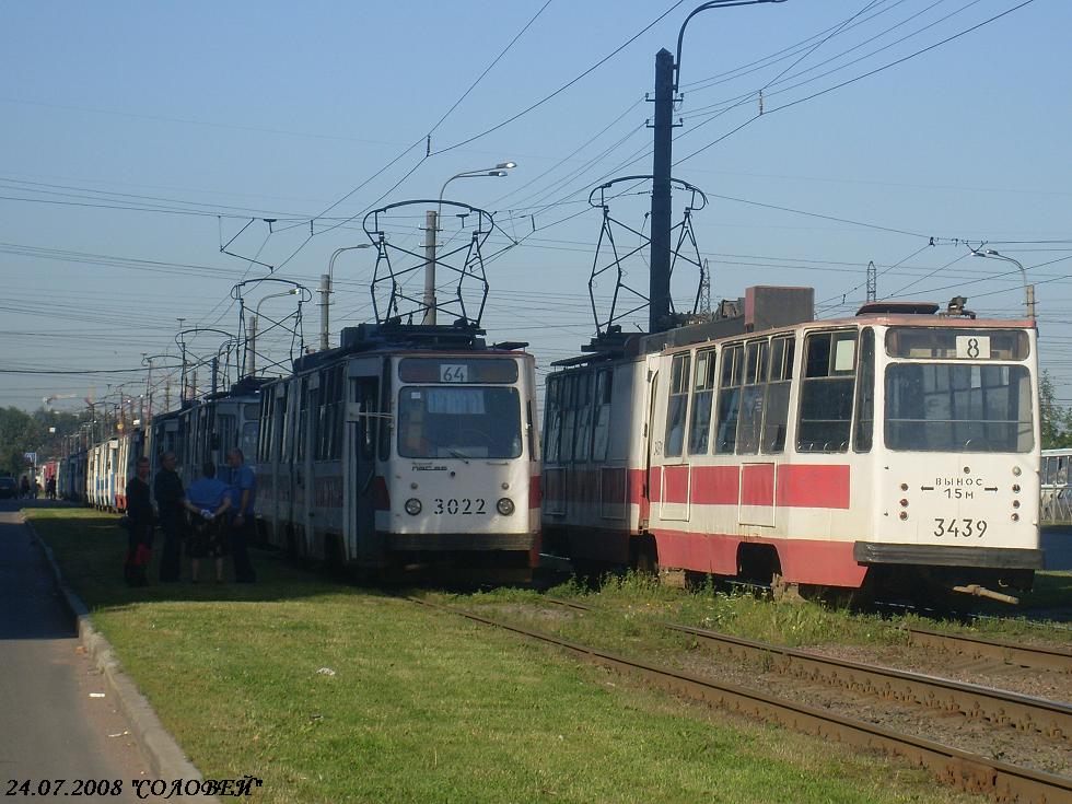 Санкт-Петербург, ЛВС-86К № 3022; Санкт-Петербург, ЛВС-86К № 3439