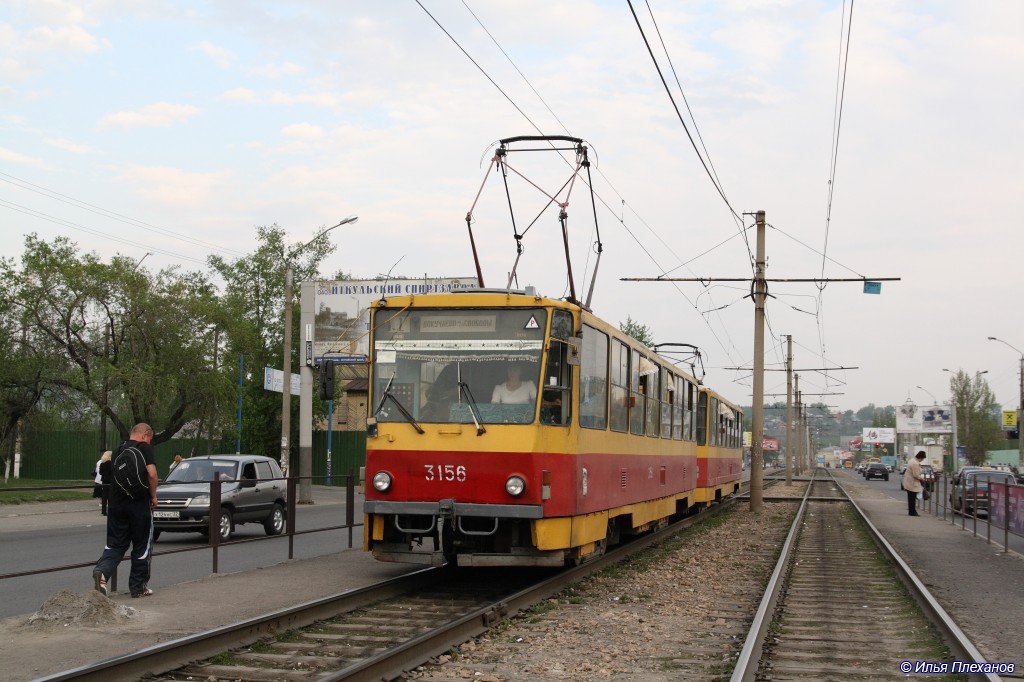 Барнаул, Tatra T6B5SU № 3156