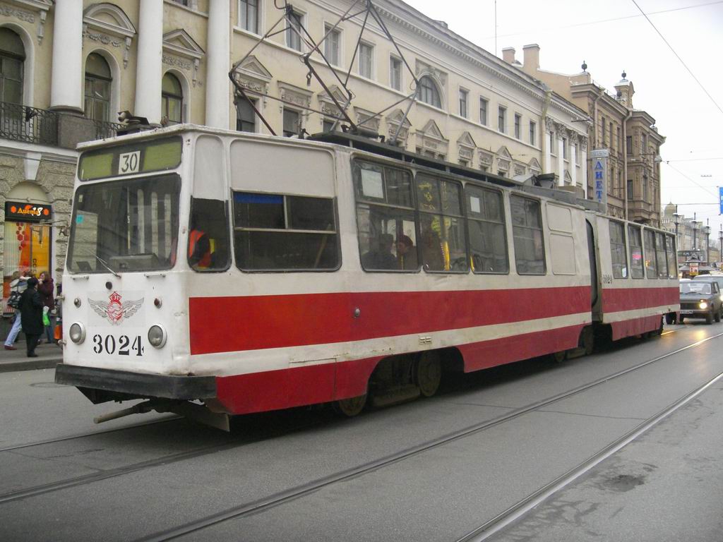 Sankt-Peterburg, LVS-86K № 3024 Sankt-Peterburg, LVS-86K № 3024
