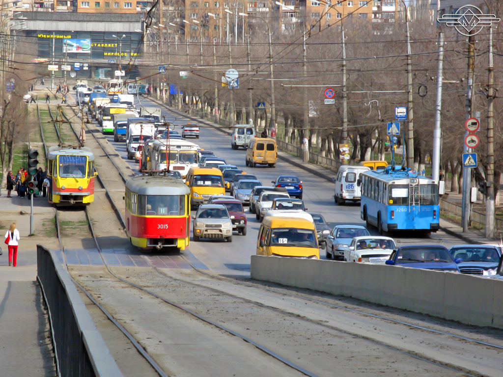 Волгоград — Трамвайные линии: [3] Третье депо — Красноармейский район