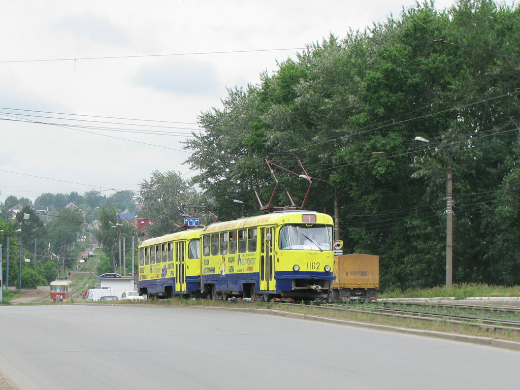 Ижевск, Tatra T3SU (двухдверная) № 1162