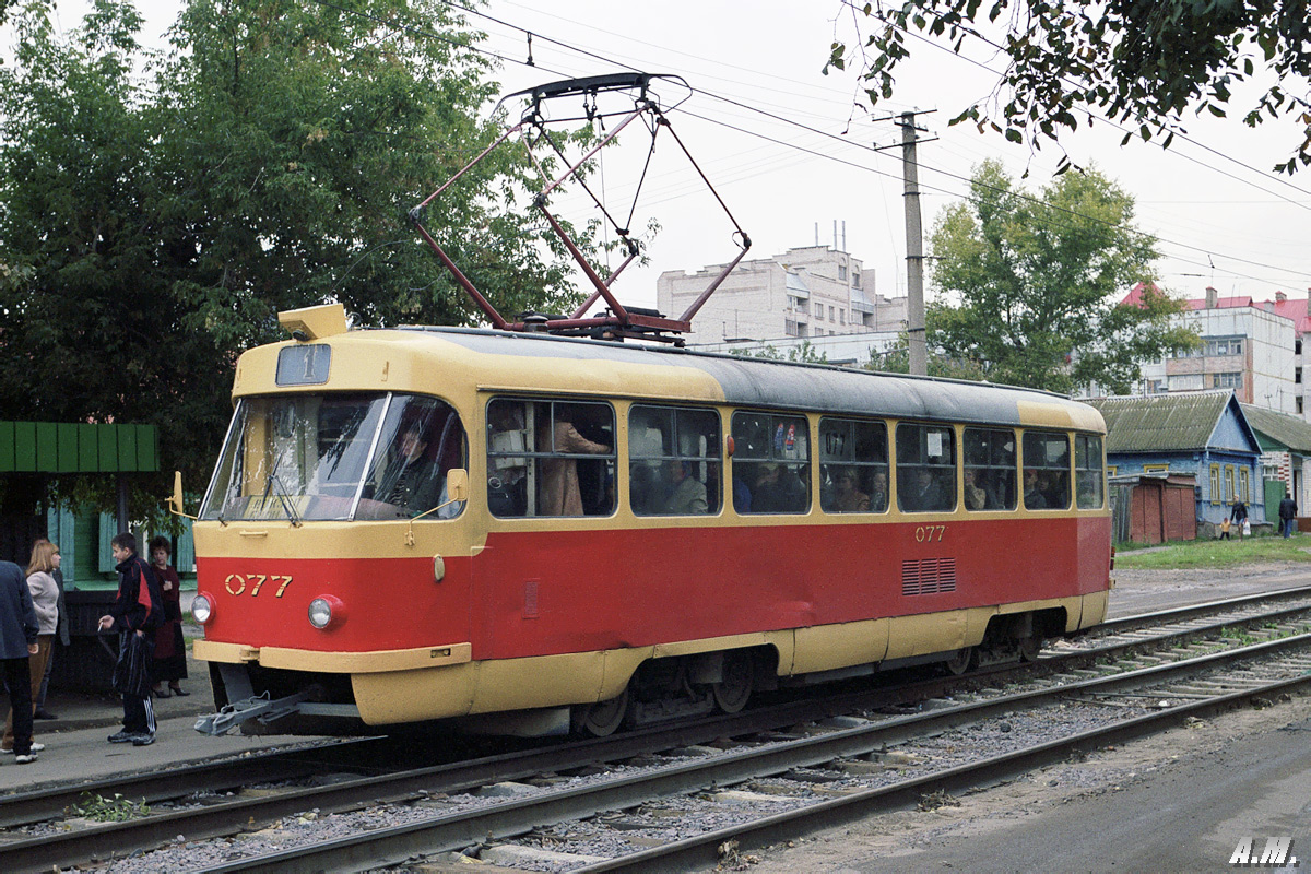 Орёл, Tatra T3SU № 077
