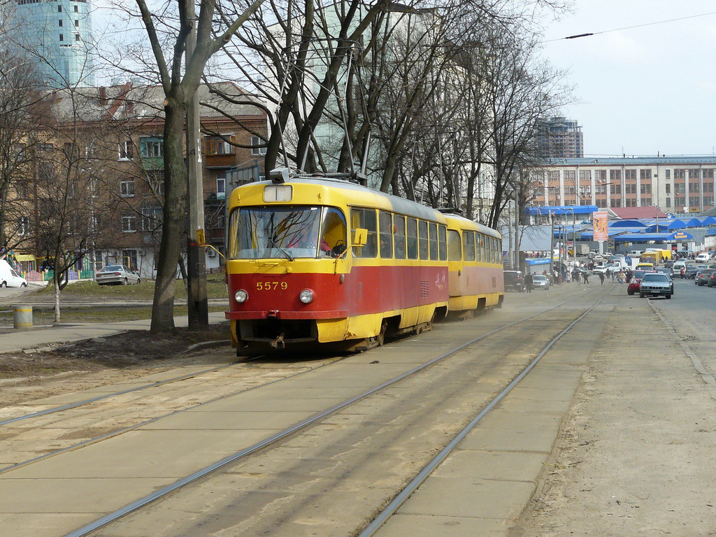 Киев, Tatra T3SU № 5579