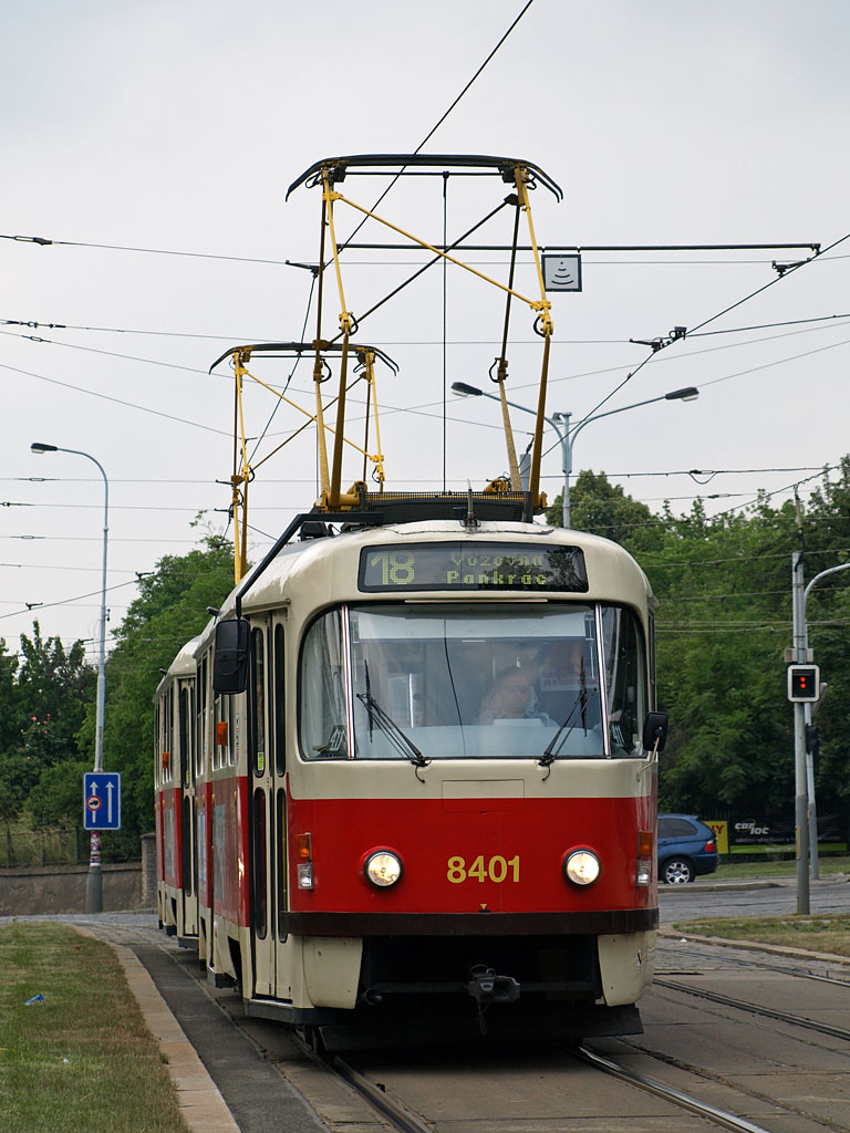 Прага, Tatra T3R.P № 8401