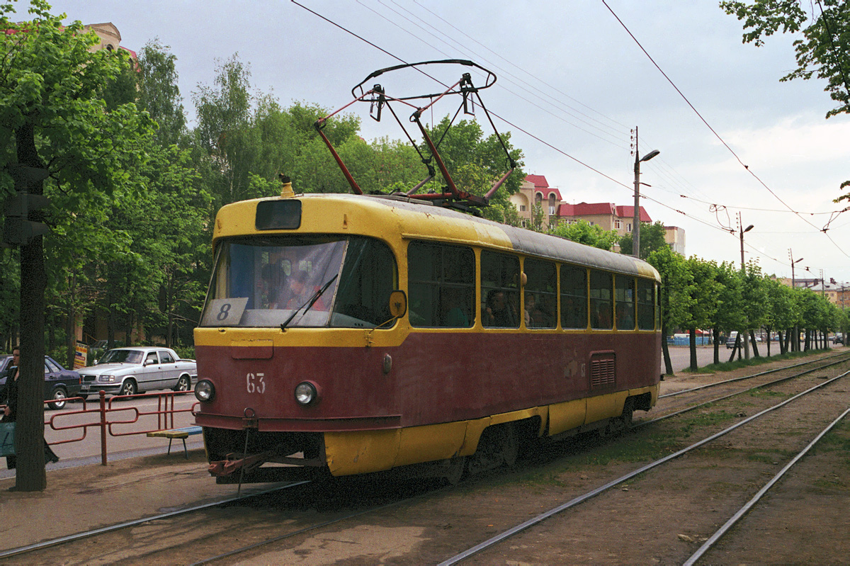 Тверь, Tatra T3SU № 63; Тверь — Тверской трамвай в начале 2000-х гг. (2002 — 2006 гг.)