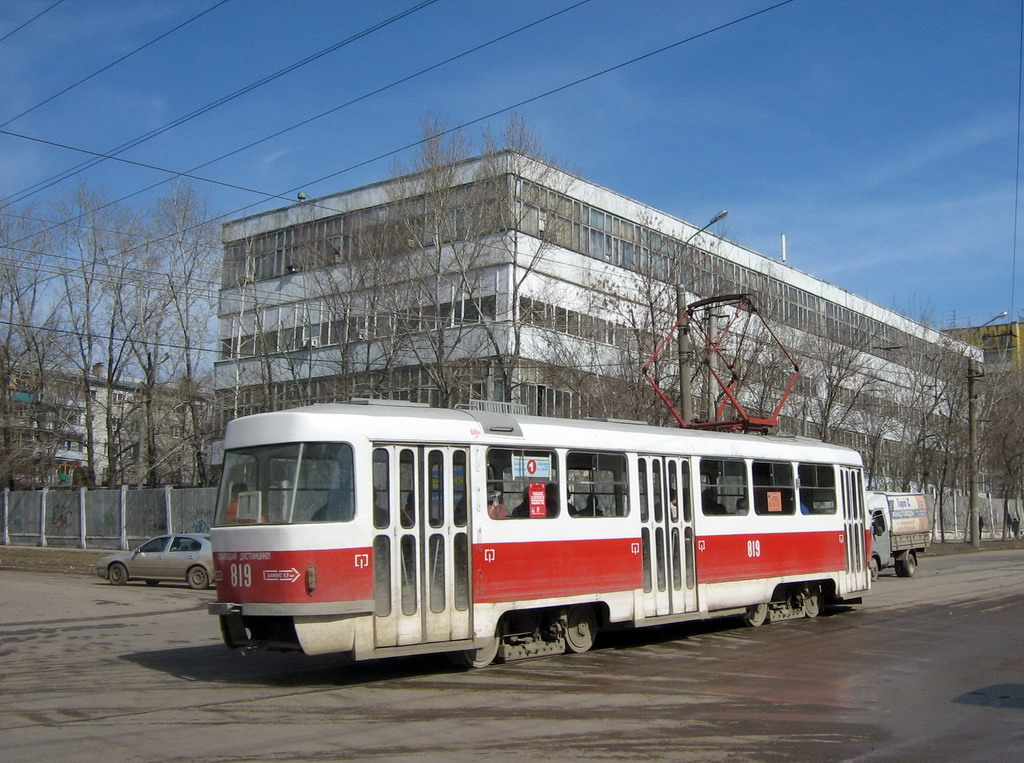 Самара, Tatra T3SU № 819