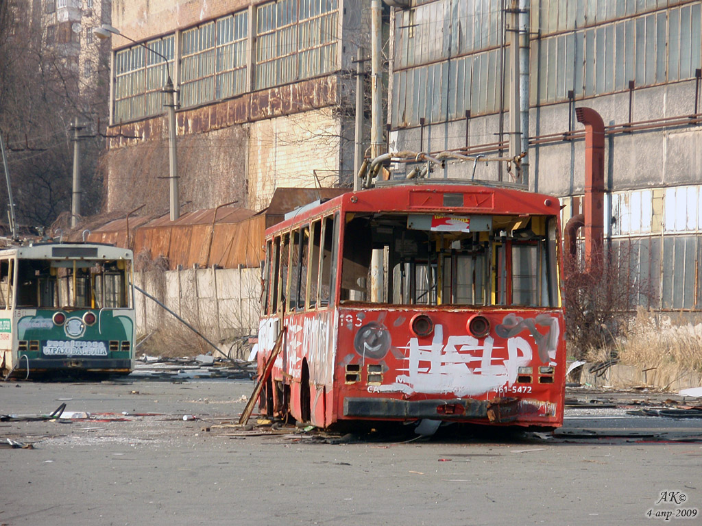 Киев, Škoda 14Tr02/6 № 193; Киев — Троллейбусные депо: 1. Старая территория на ул. Красноармейской (Большой Васильковской)