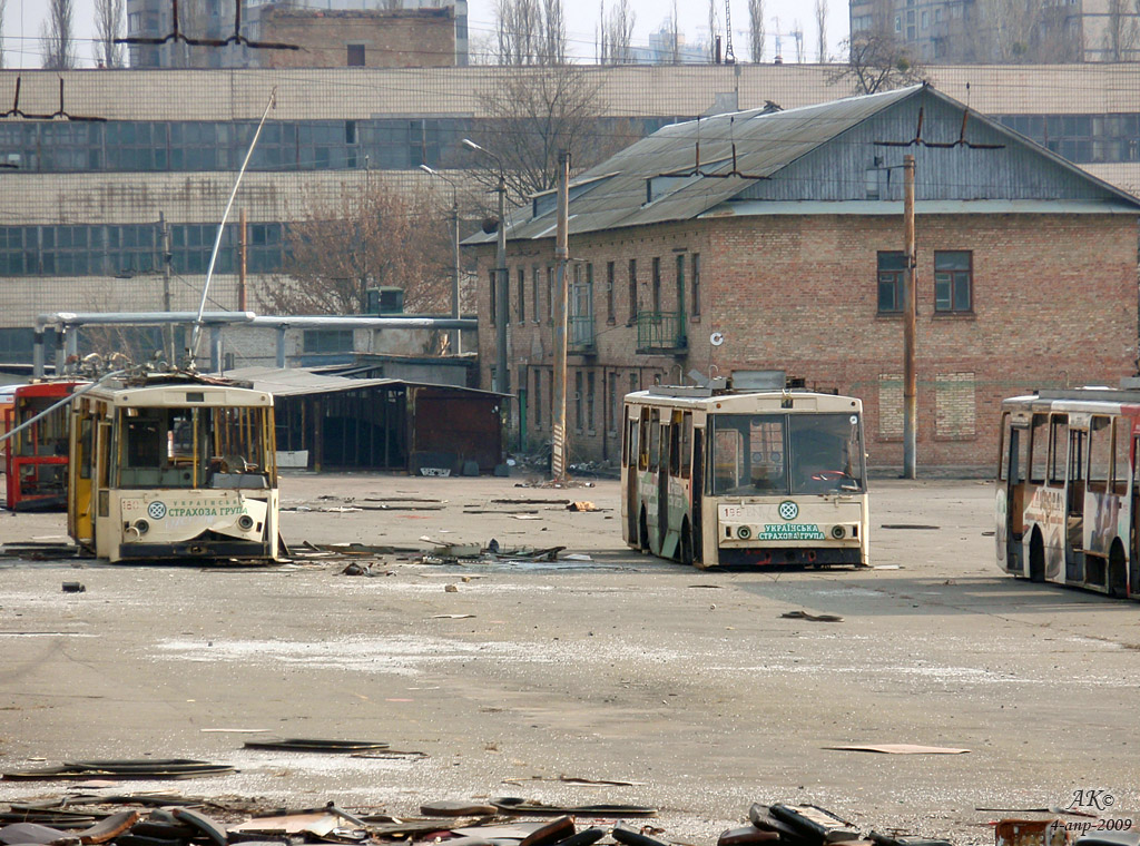 Kyjev — Trolleybus depots: 1. Old yard at Krasnoarmeiskaya (Velyka Vasylkivska) str.