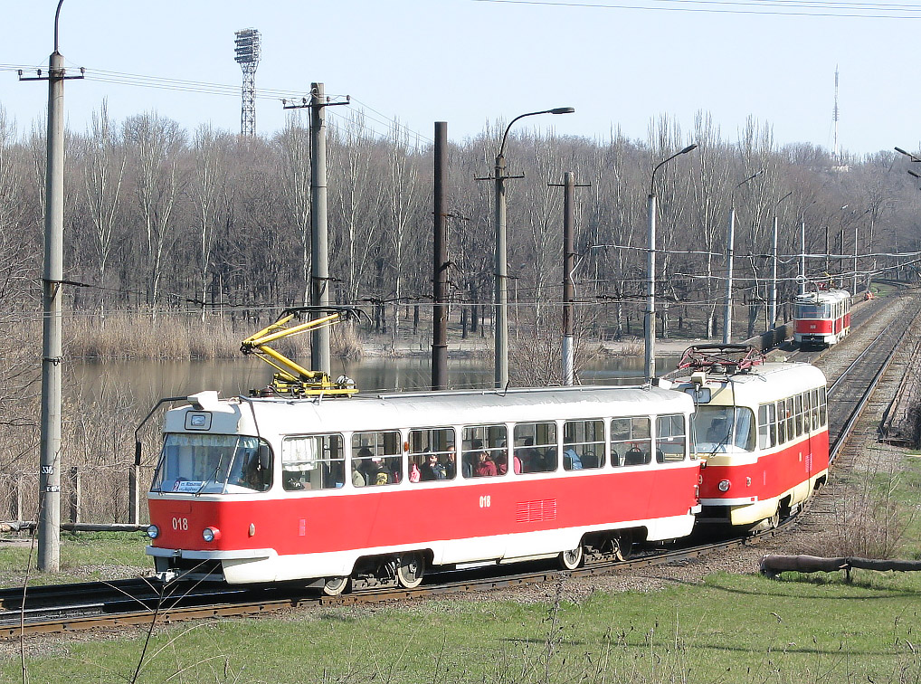 Кривой Рог, Tatra T3R.P № 018