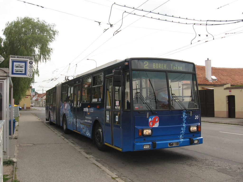 Ческе-Будеёвице, Škoda 15TrM № 20