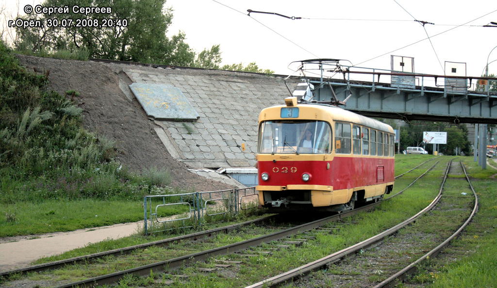Орёл, Tatra T3SU № 029