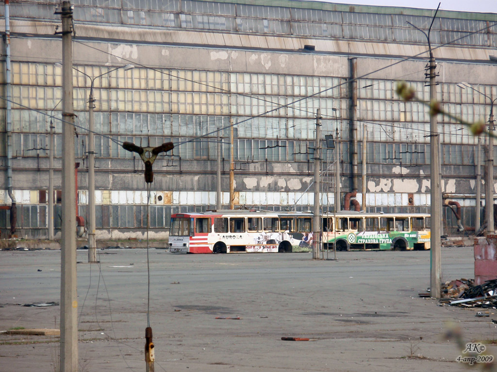 Киев — Троллейбусные депо: 1. Старая территория на ул. Красноармейской (Большой Васильковской)