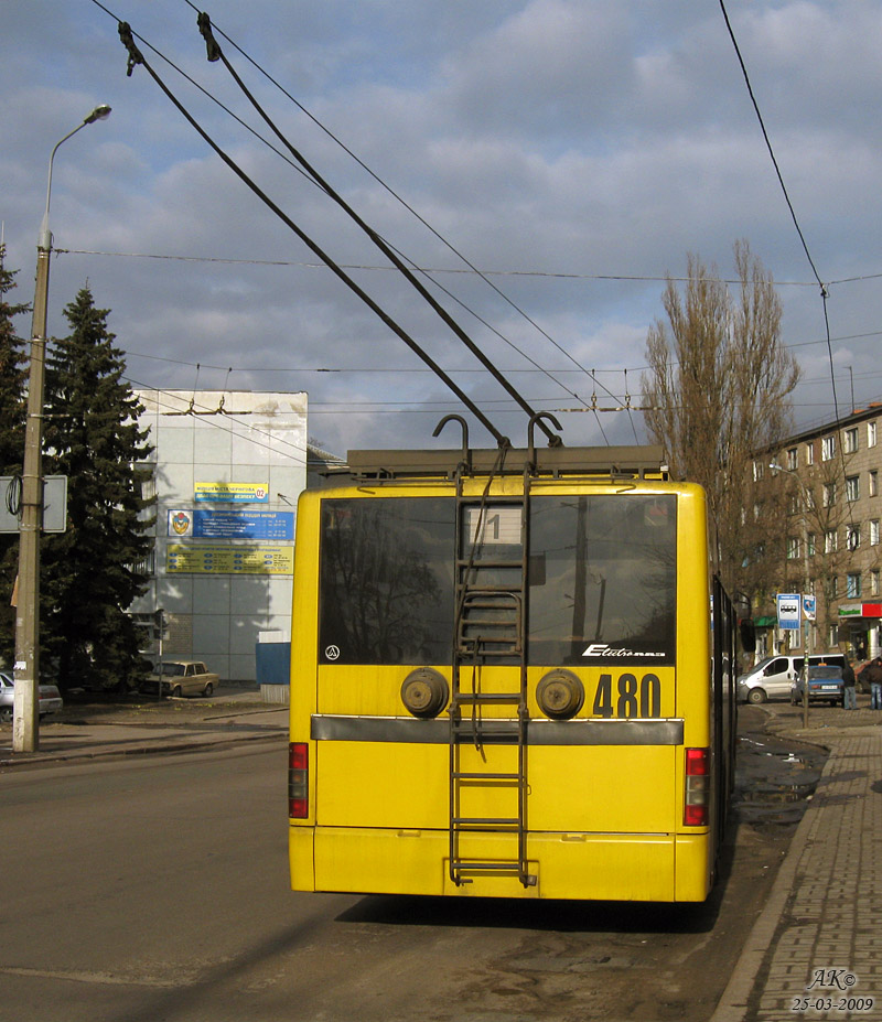 Чернигов, ЛАЗ E183D1 № 480