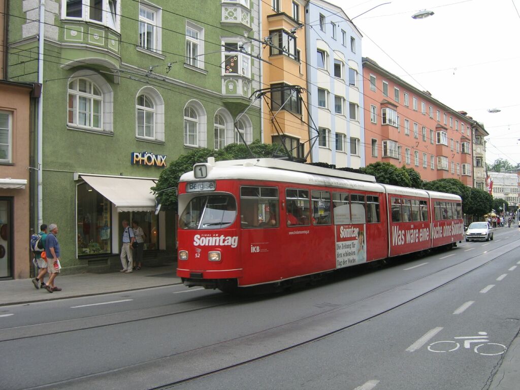 Инсбрук, Duewag GT8 № 52